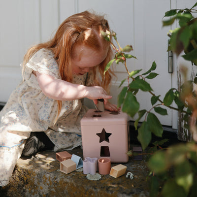 [ムシエ] シェイプソーティングボックス（型はめパズル）