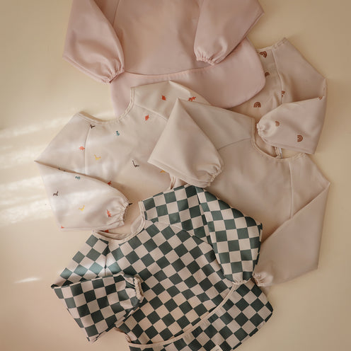 [ムシエ] 長袖エプロン