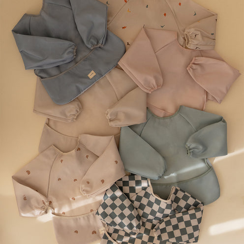 [ムシエ] 長袖エプロン