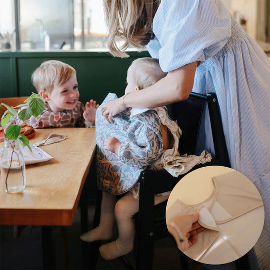 [ムシエ] 長袖エプロン