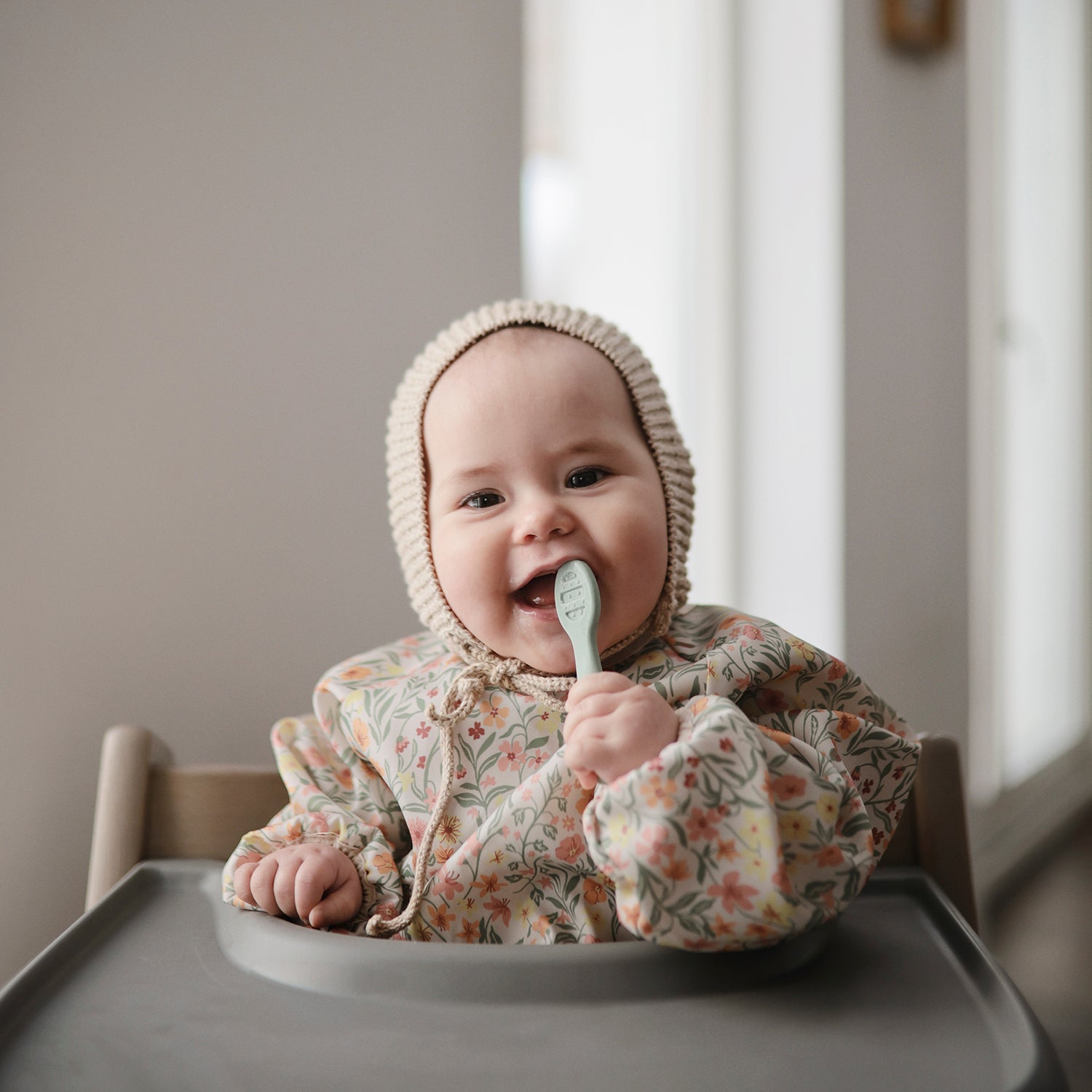 [ムシエ] 長袖エプロン