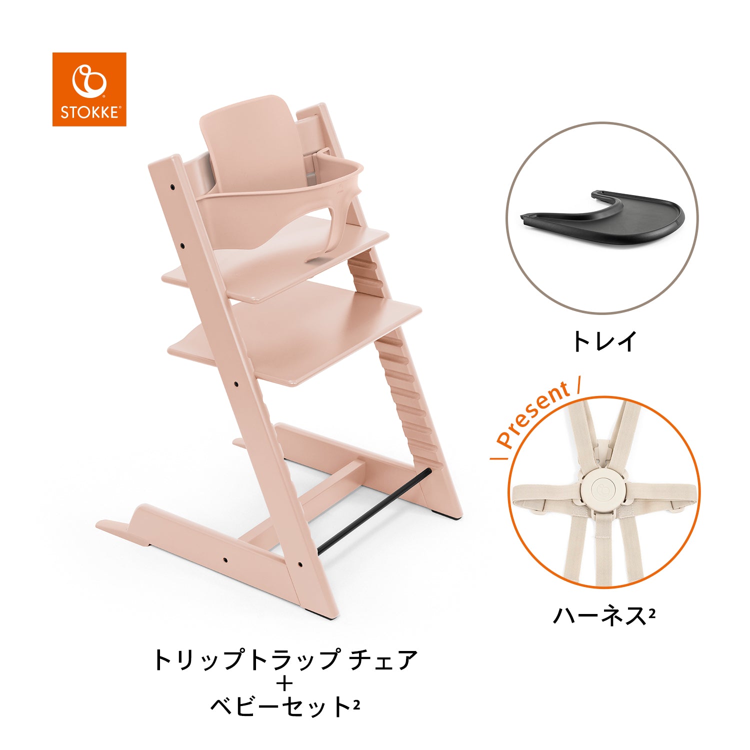 セレーヌピンク / ブラック