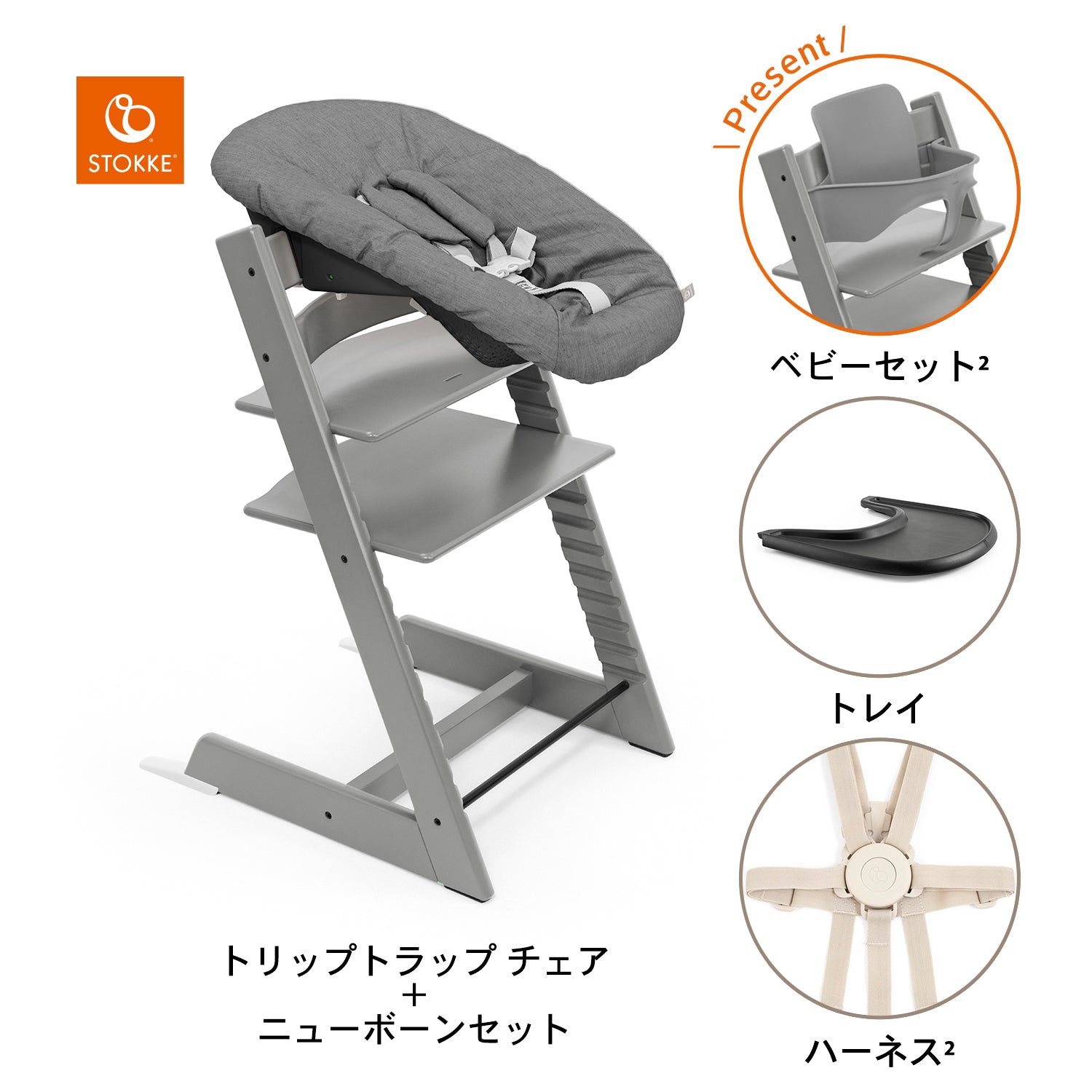 ストームグレー / ブラック / アンスラサイト