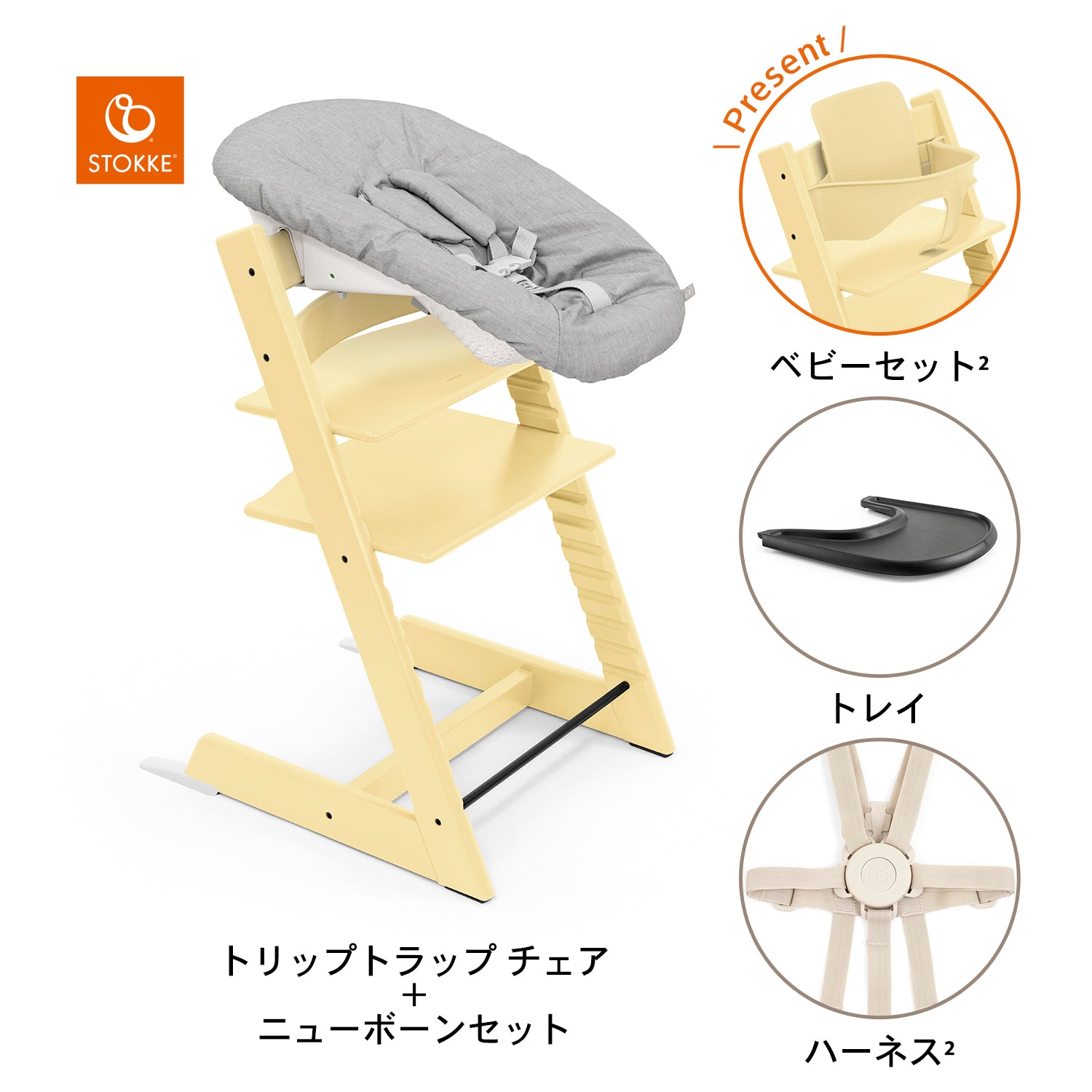 レモンイエロー / ブラック / グレー