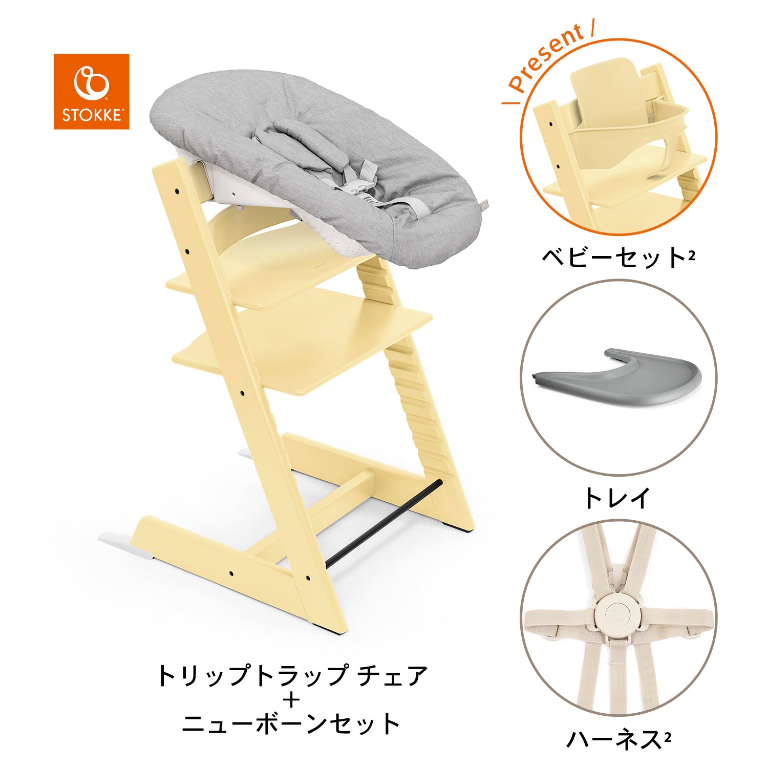 レモンイエロー / ストームグレー / グレー