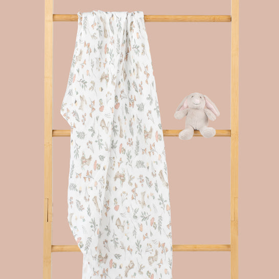 [リトルリネンカンパニー] ミニプラッシュトイ & おくるみセット