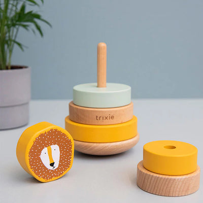 [trixie baby] ウッデン スタッキングトイ