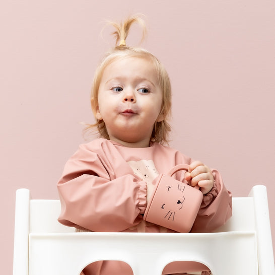 [trixie baby] 長袖 お食事エプロン