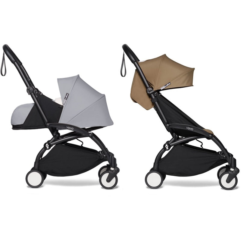 BABYZEN YOYO2 6+ ブラックフレーム・ベージュ