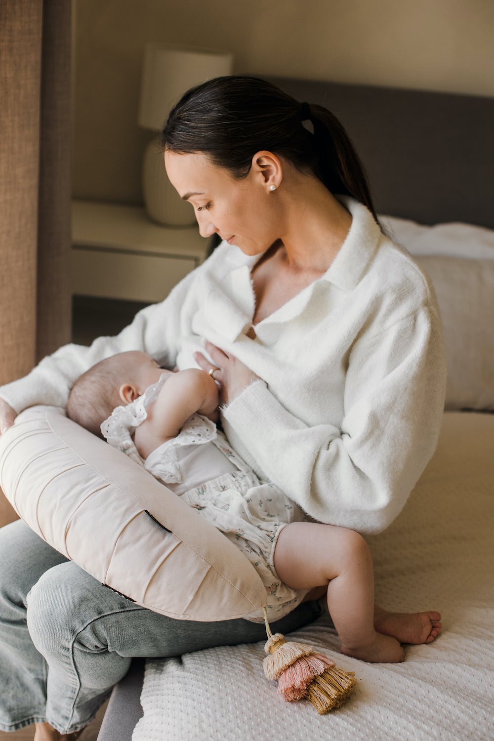 [ドッカトット] Nursing Pillow / ナーシングピロー (授乳クッション) - 無地