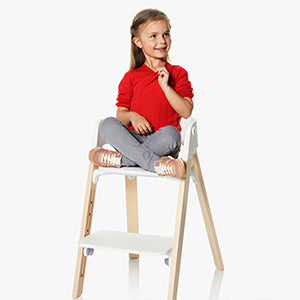 ストッケ　STOKKE　ステップス　チェア ストッケ ステップス チェア ホワイト × ビーチ ナチュラル