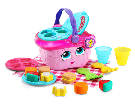 [リープフロッグ] シェイプスアンドシェアリング ピクニックバスケット【Xmasラッピング】